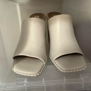 Steve Madden Decoded Sandal Bone Leather size 7